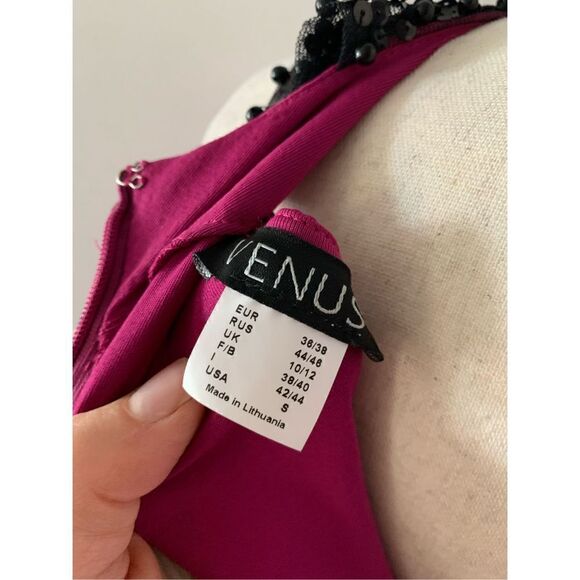 Venus sexy class dress size small fusia - Picture 4 of 4